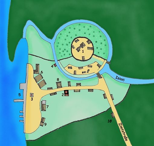 Karte Kemhavens